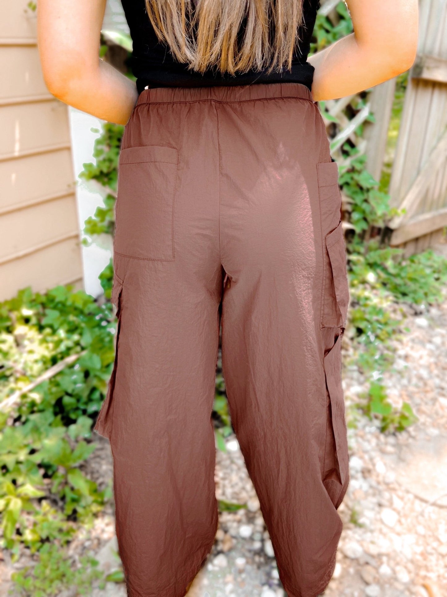 Archer Asymmetrical Pocket Wide Leg Cargos - Girl Code Couture