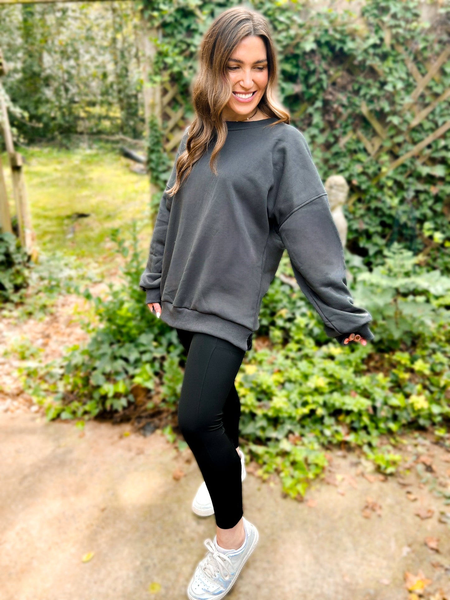 Ivy “If You Can Read This” Spring Scuba Sweatshirt - Girl Code Couture