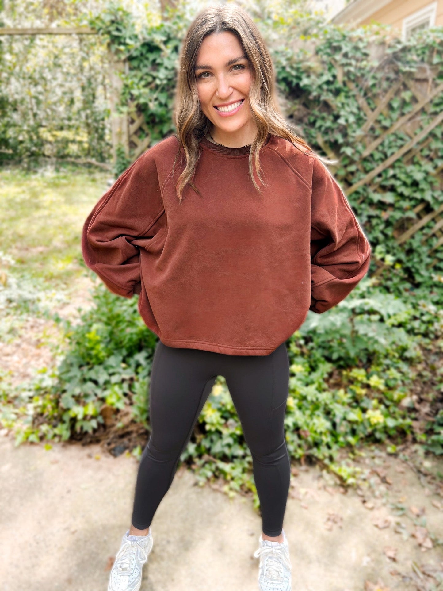 Madeline Midi Balloon Sleeve Sweater - Girl Code Couture