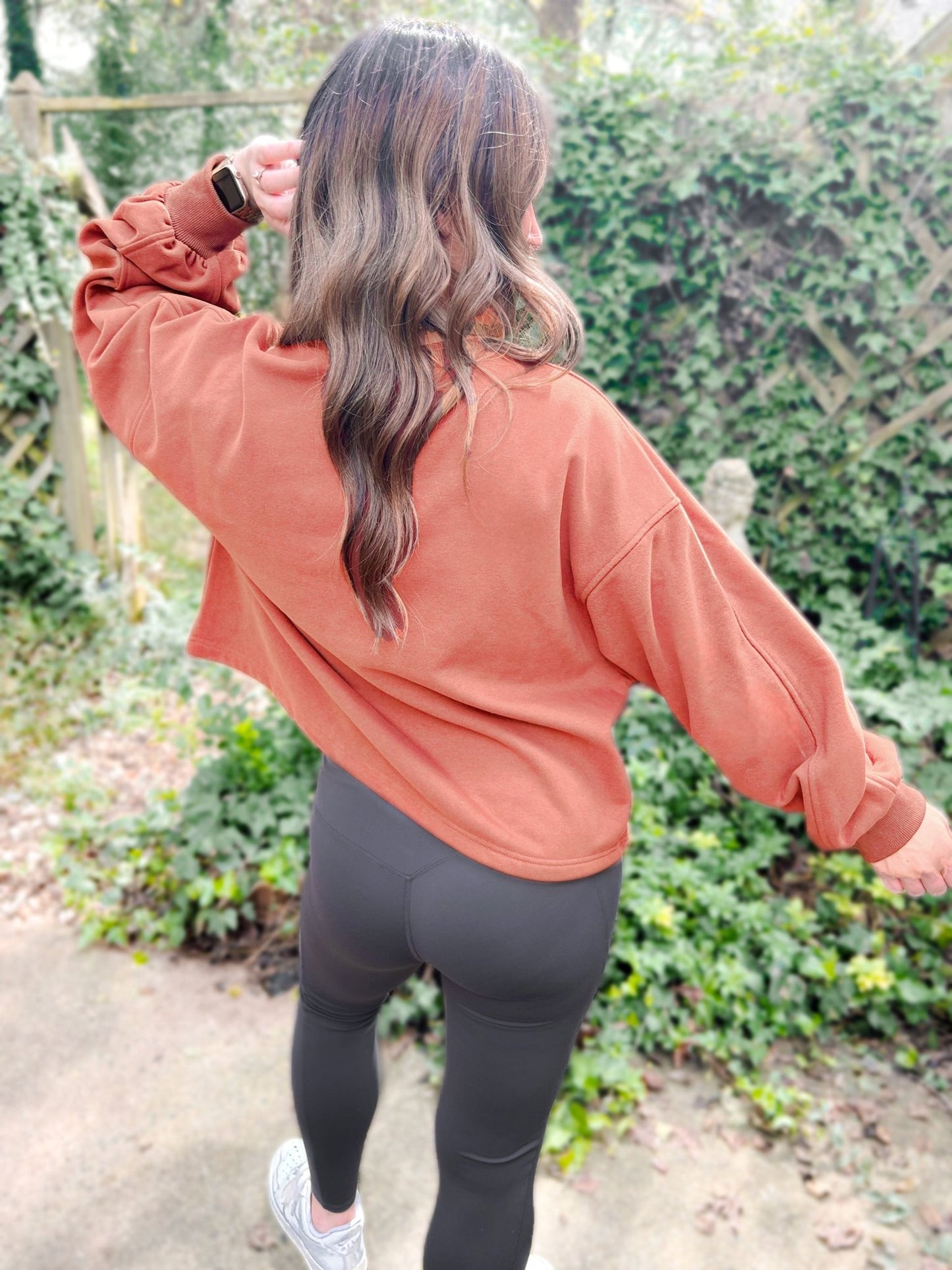 Madeline Midi Balloon Sleeve Sweater - Girl Code Couture