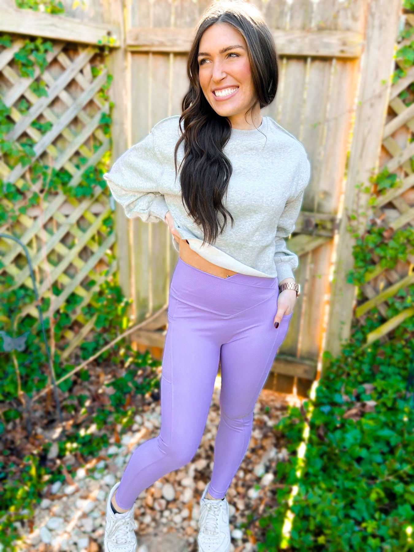 Molly Max Sculpt Ribbed Leggings - Regular - Girl Code Couture