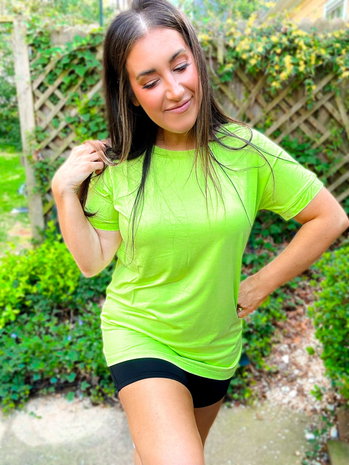 Sophie Slouchy Crewneck Tees - Girl Code Couture