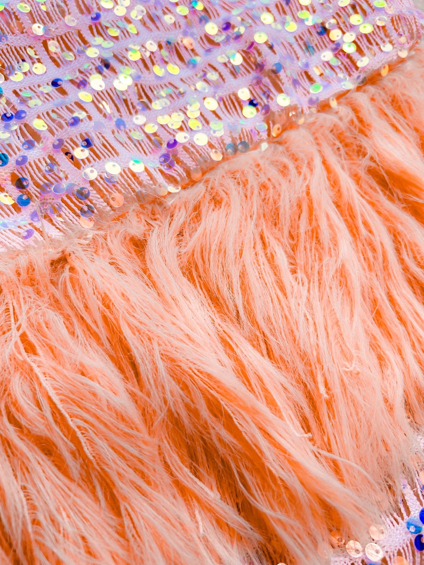 Starla Sequin & Feather Party Top - Girl Code Couture