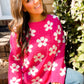 Penelope Plush Daisy & Heart Sweater