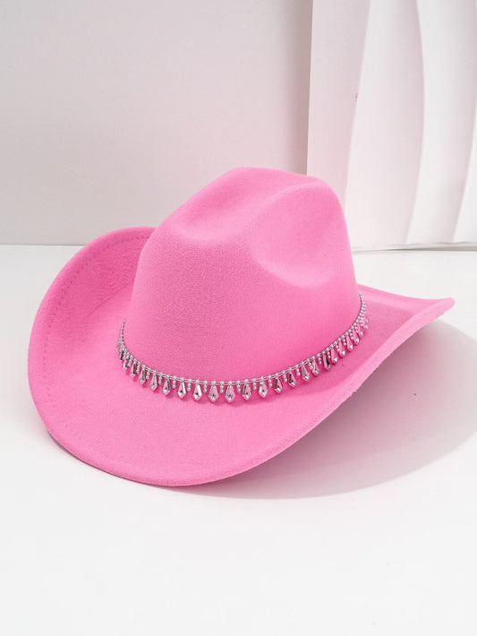 Rhinestone Western Cowboy Hat