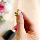 PRE-ORDER Daisy & Diamond Stainless Steel 3 Piece Ring Set