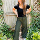 Archer Asymmetrical Pocket Wide Leg Cargos