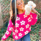 Penelope Plush Daisy & Heart Sweater