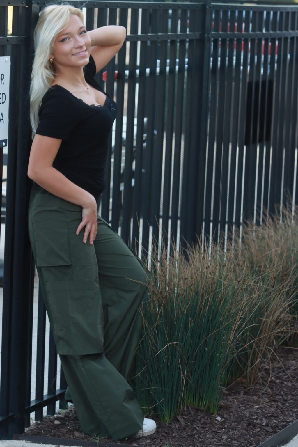 Archer Asymmetrical Pocket Wide Leg Cargos