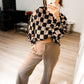 PRE-ORDER Charlie Checkered Corded Crew Set