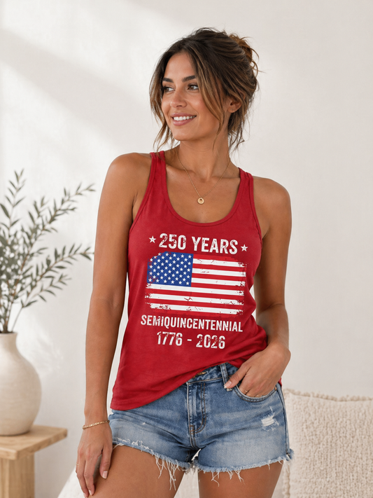 July 4th 250 Years Tank Top