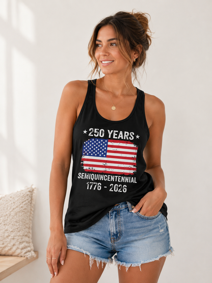 July 4th 250 Years Tank Top