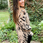 Harper Heavyweight Animal Print Cardigan