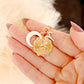 PRE-ORDER 3 Charm Zodiac & Moon Cubic Zirconia Pendant Necklace