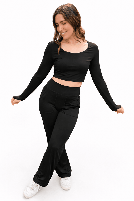 Bella “Better than Butter" Straight Leg Legging - Girl Code Couture