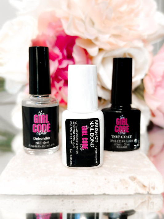 Bundle & Save - Press - On Nail Kit Accessory 3 Pack - Girl Code Couture