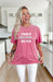 “Fries Before, During, & After Guys” Graphic & Studded Washed Tee - Girl Code Couture