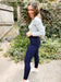 Pocketed Suck & Tuck Leggings - Girl Code Couture