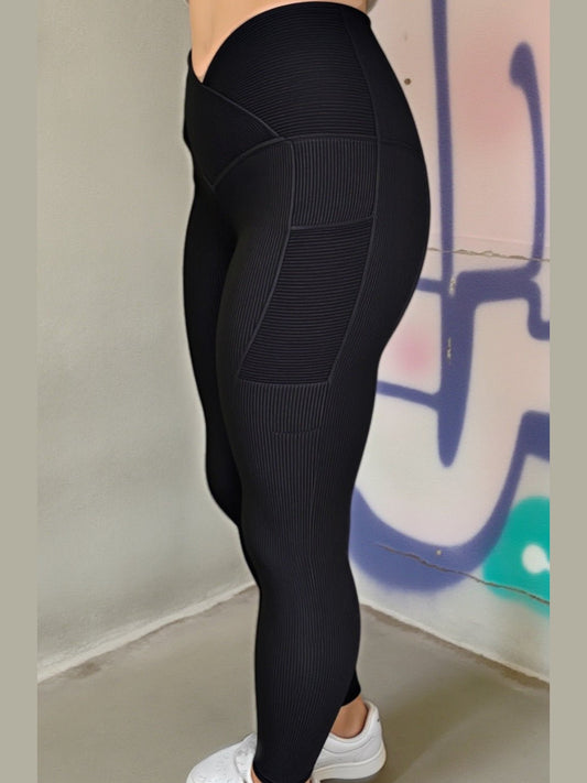 PRE - ORDER Molly Max Sculpt Ribbed Leggings - Regular - 5/5 - Girl Code Couture