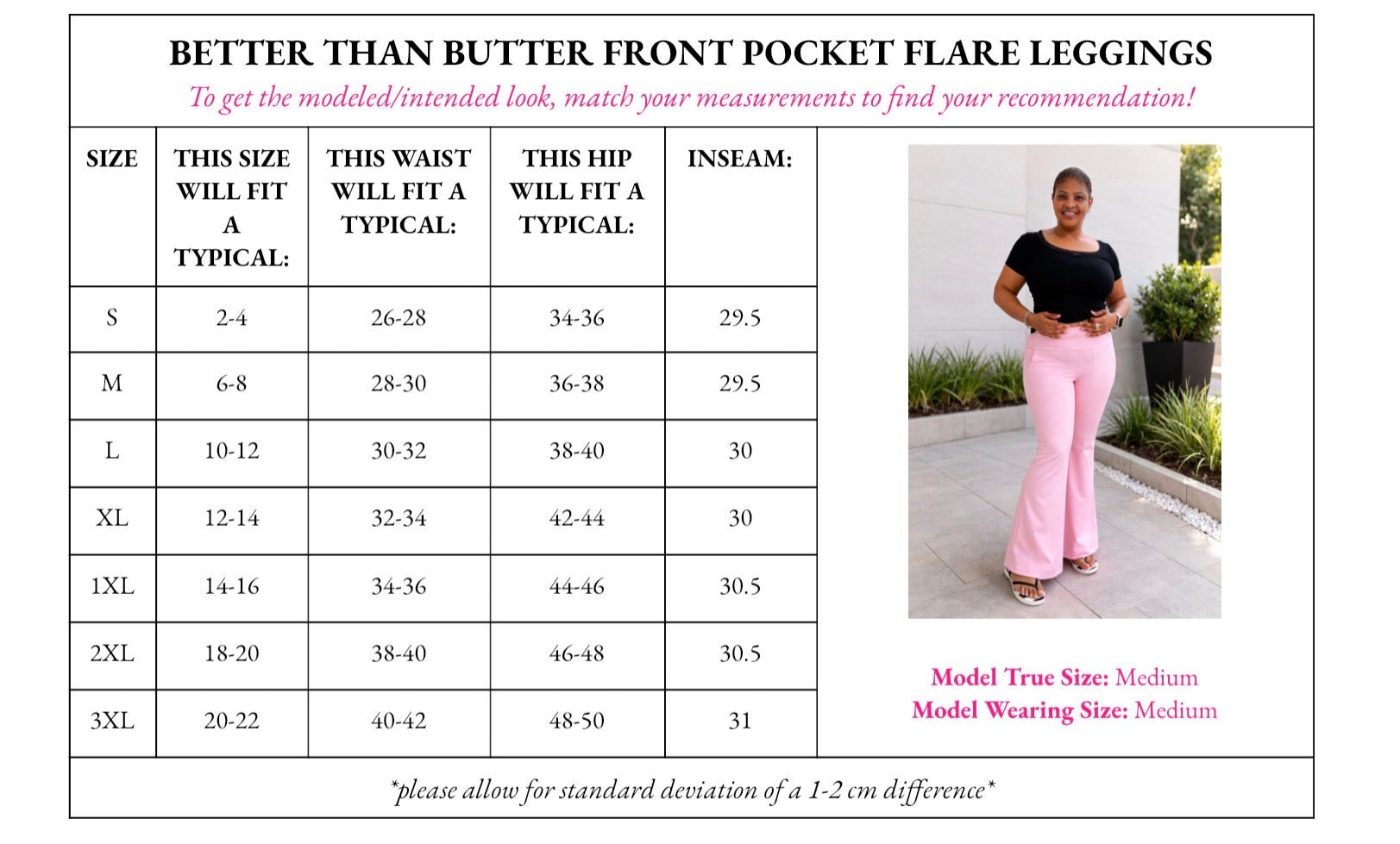 PREORDER PINK BETTER THAN BUTTER PERFORMANCE FLARE PANT - Girl Code Couture