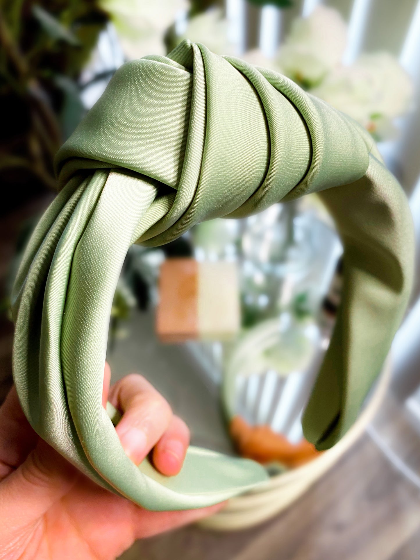 Satin Knot Headband