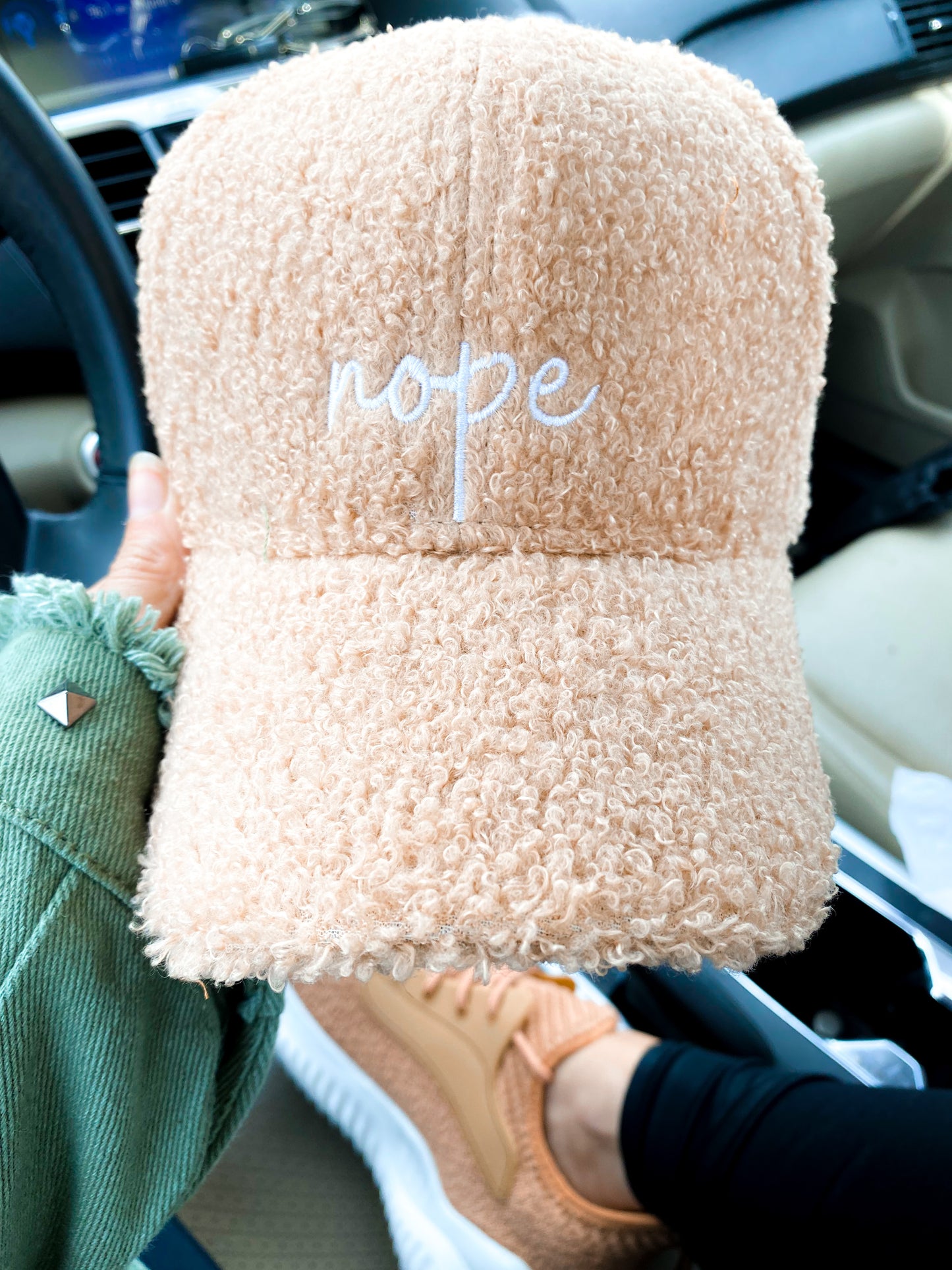 Sassy Sherpa Baseball Hat