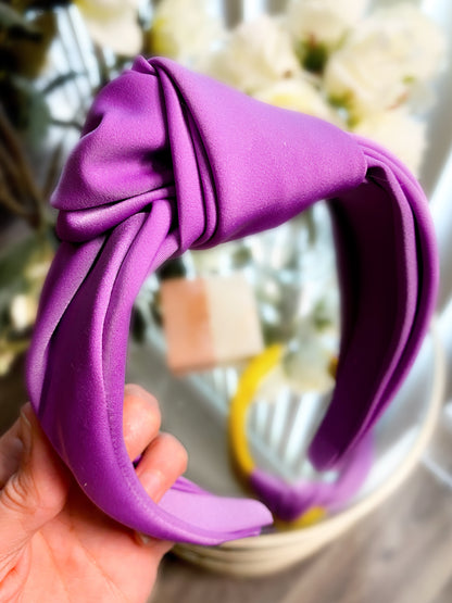 Satin Knot Headband